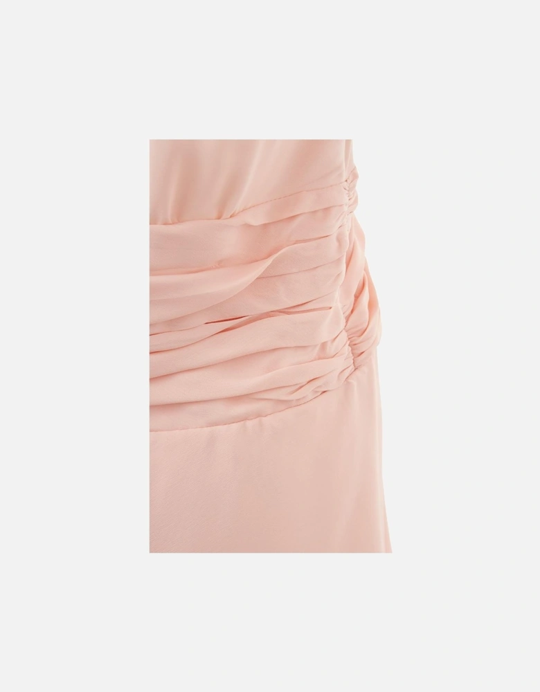 Elegant Acetate Classic Style Blazer Women - Pink Dresses