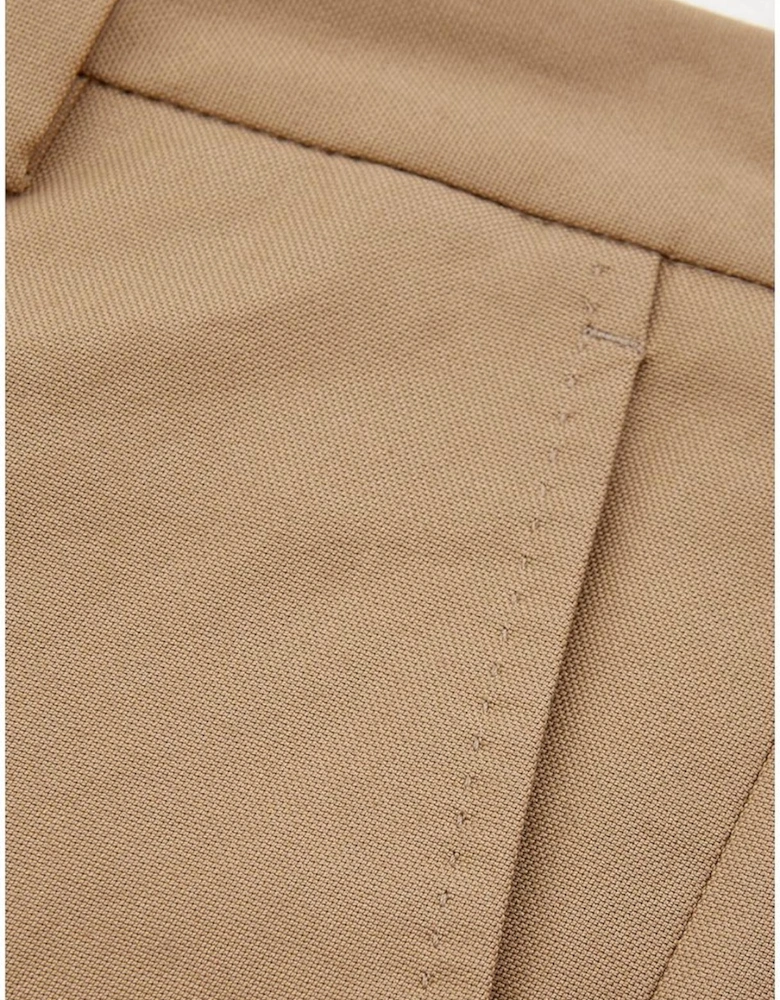 Elegant Cotton Trousers for Versatile Sophistication Women - Brown