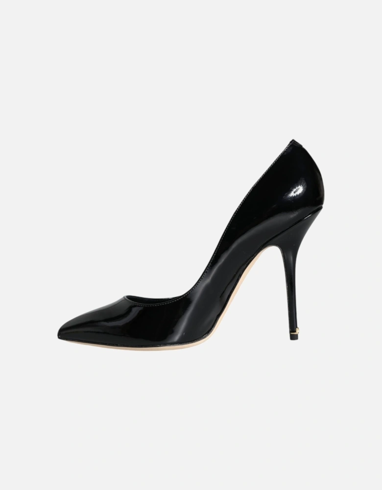 Black Patent Leather Bellucci Pumps Heels Shoes Women