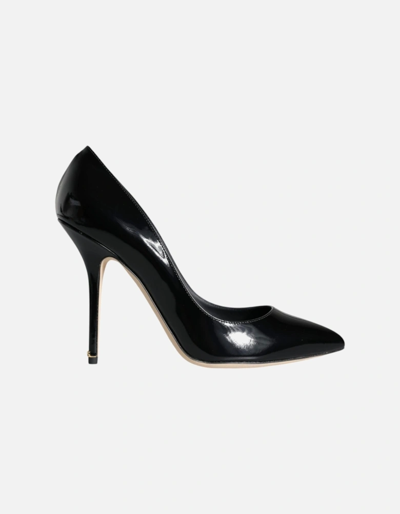 Black Patent Leather Bellucci Pumps Heels Shoes Women