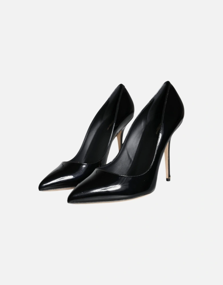 Black Patent Leather Bellucci Pumps Heels Shoes Women