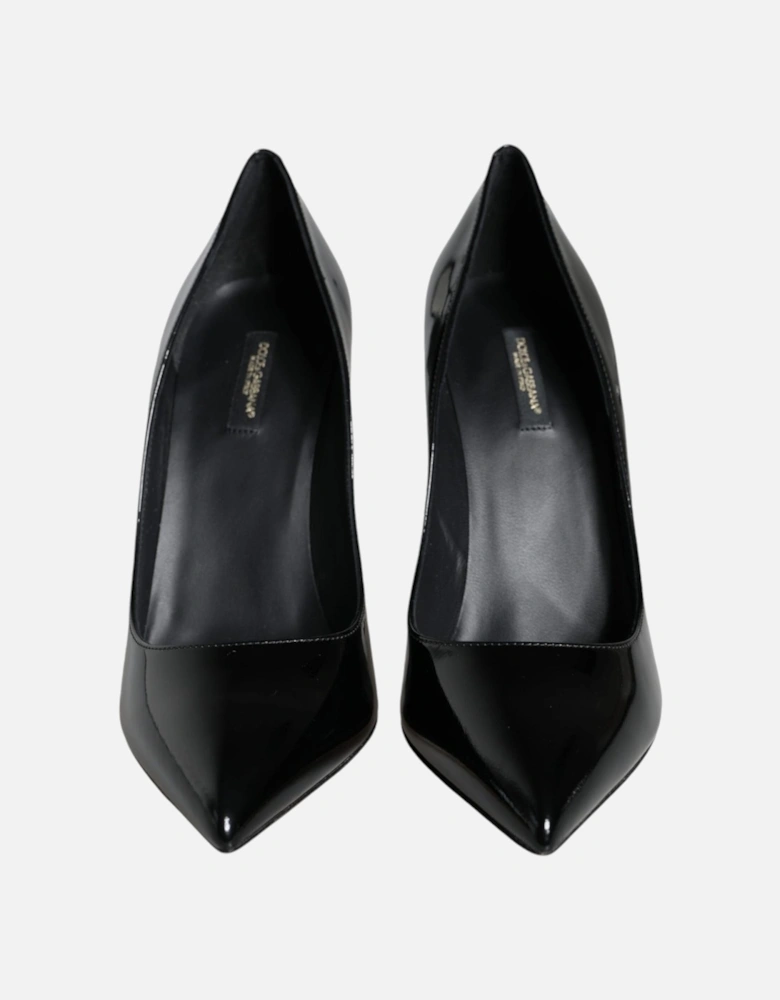 Black Patent Leather Bellucci Pumps Heels Shoes Women