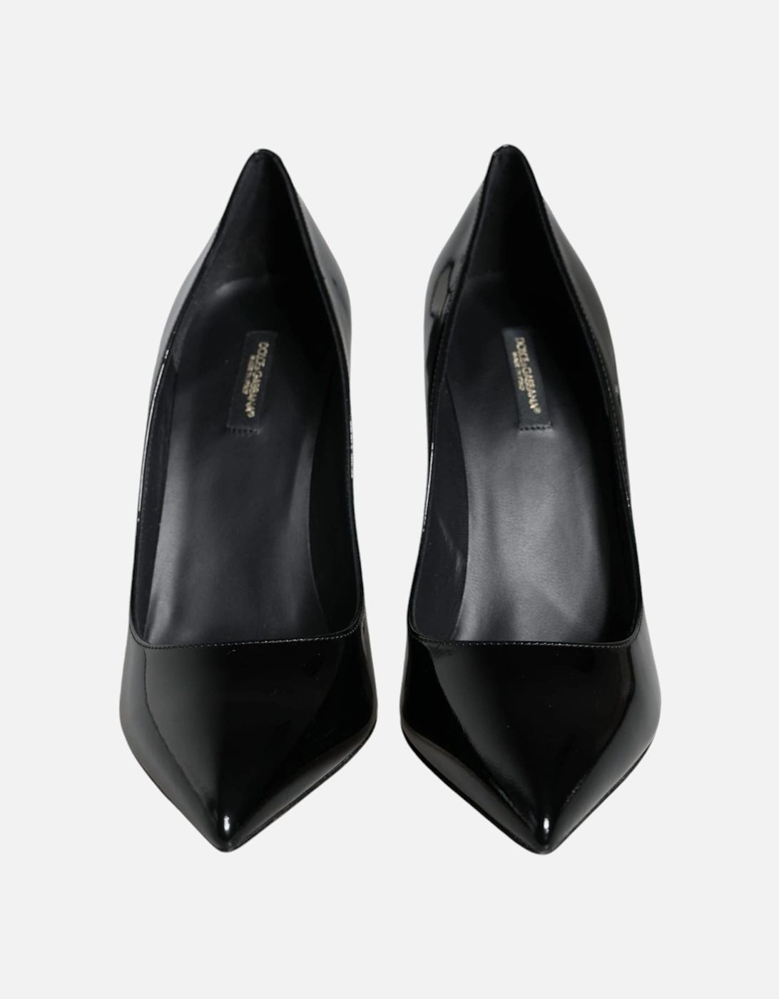 Black Patent Leather Bellucci Pumps Heels Shoes Women