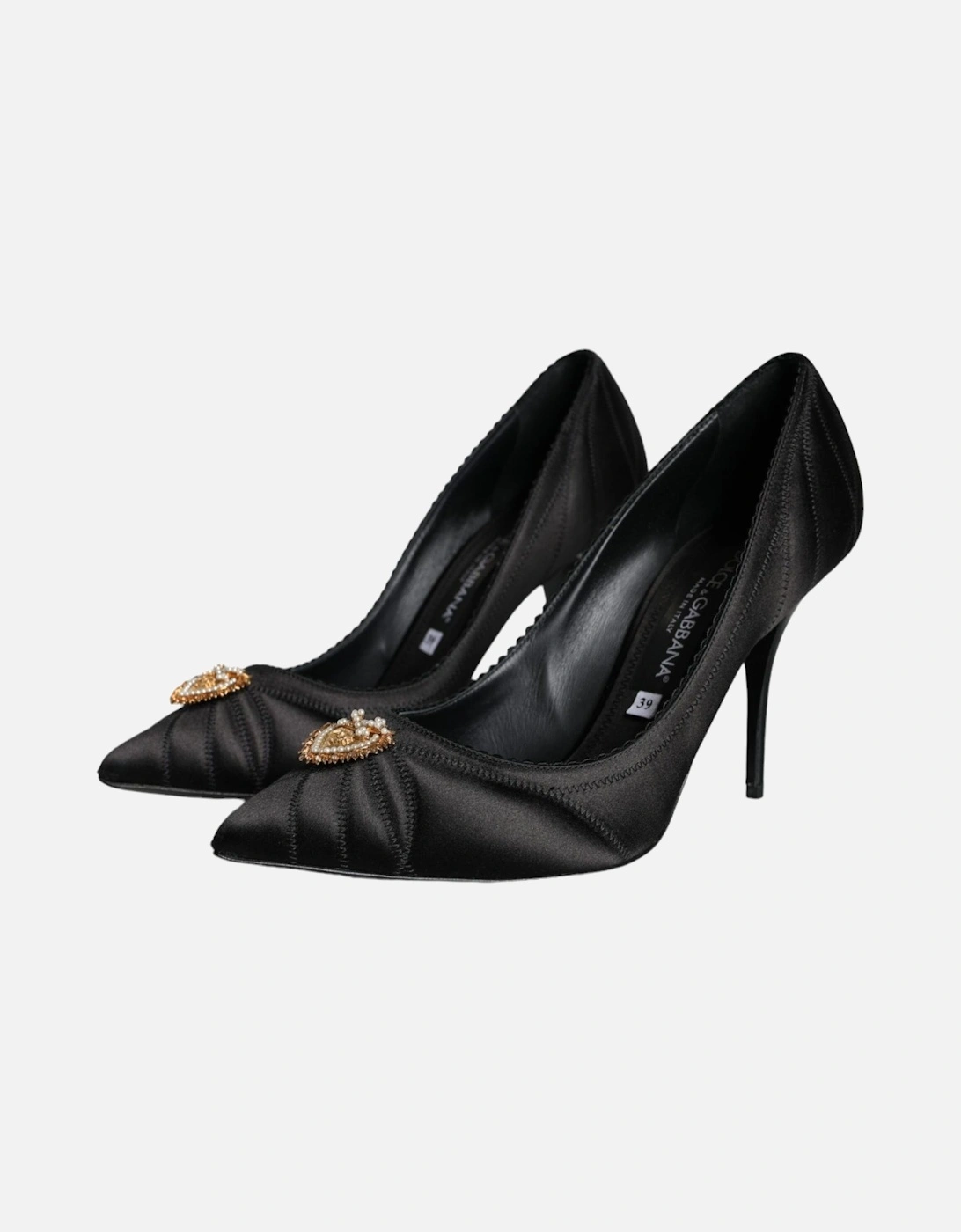 Black Heart DEVOTION Heels Pumps Shoes Women