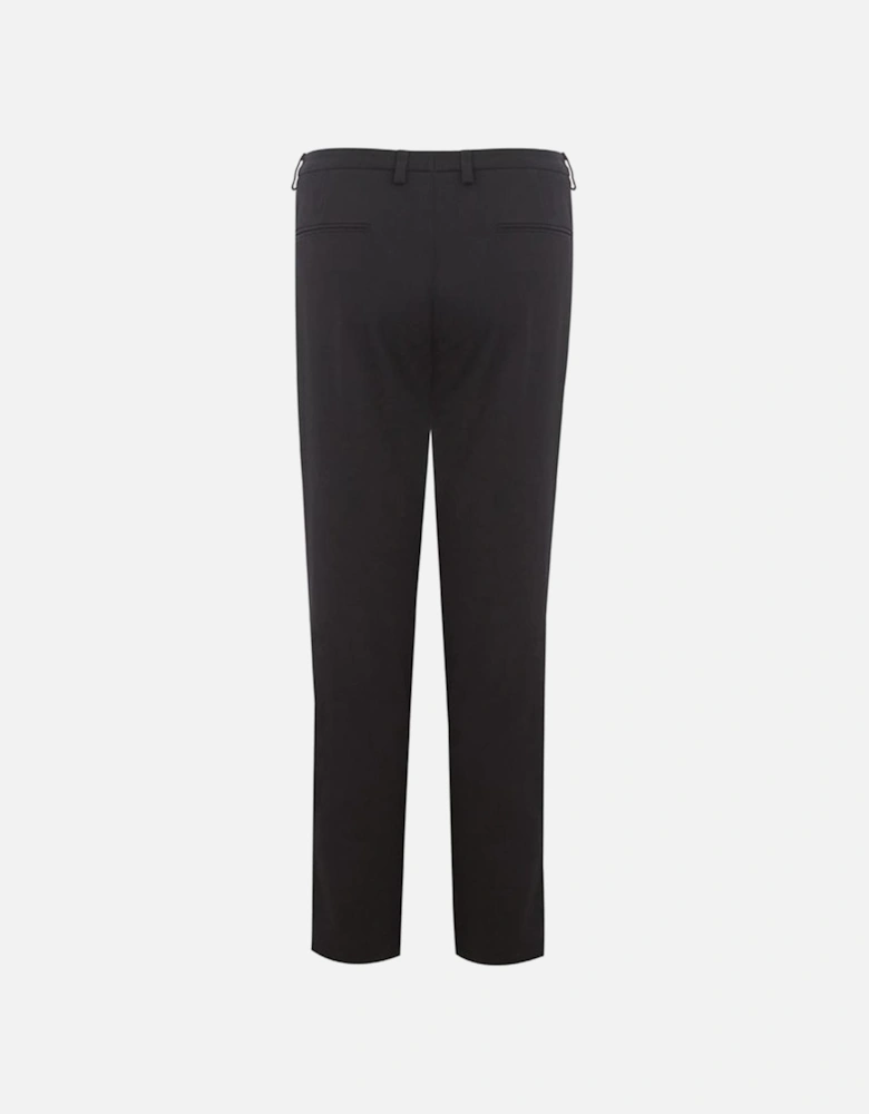 Tailored Cotton Trousers for Refined Look Women - Black Jeans