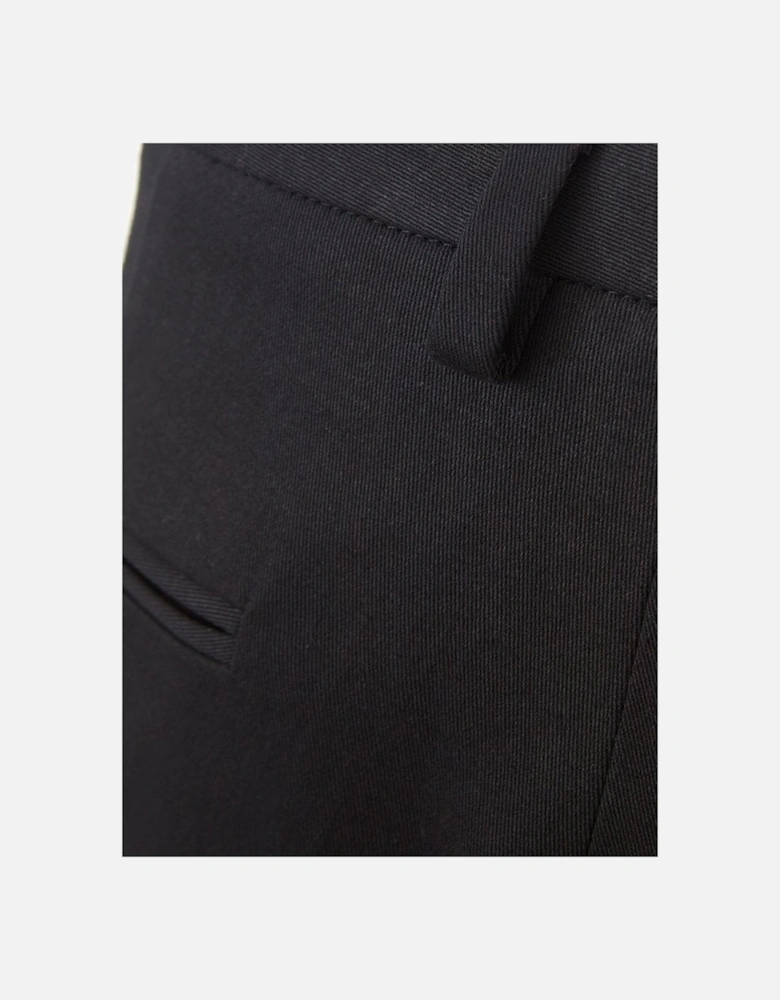 Tailored Cotton Trousers for Refined Look Women - Black Jeans