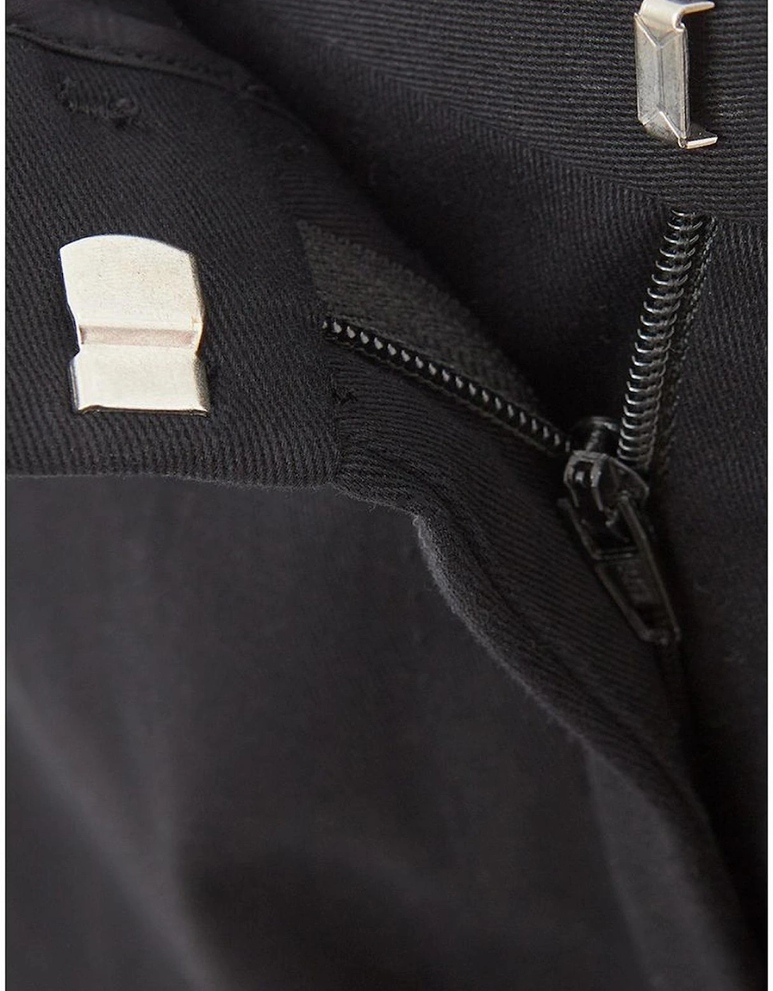 Tailored Cotton Trousers for Refined Look Women - Black Jeans