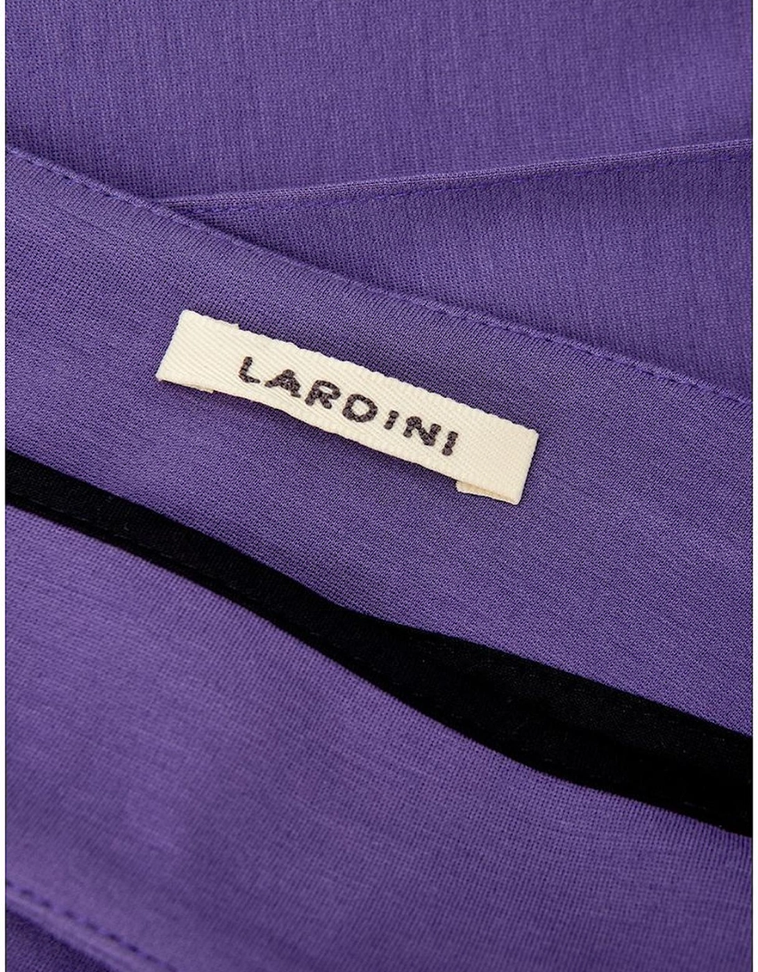 Viscose Tailored Sophisticated Pants Women - Purple Jeans