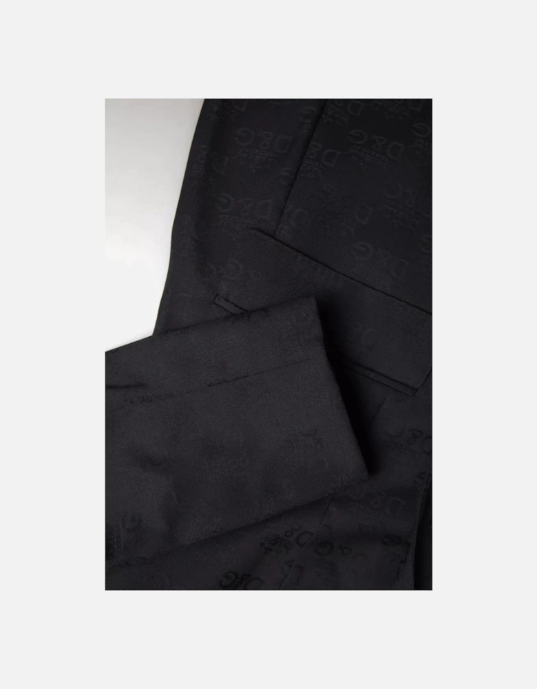 Single Breasted Wool Coat with Button Closure Women - Black Suits