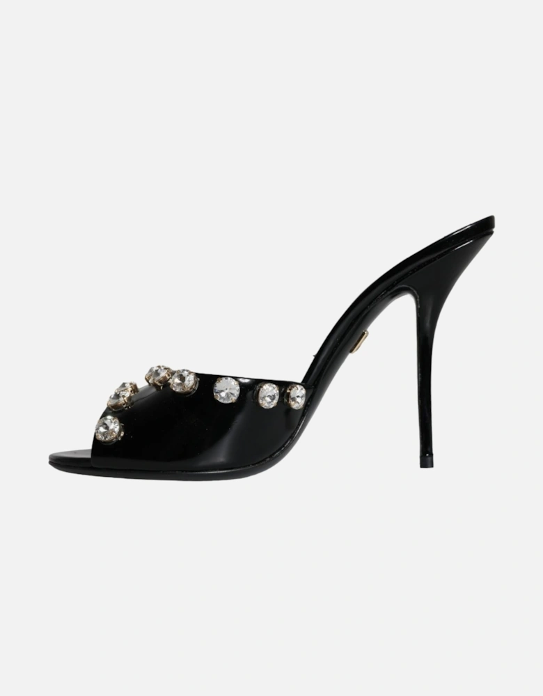 Embellished High Heel Sandals Women - Black
