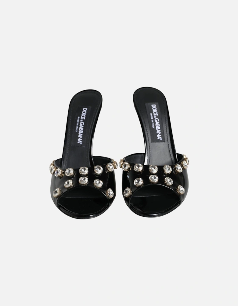 Embellished High Heel Sandals Women - Black
