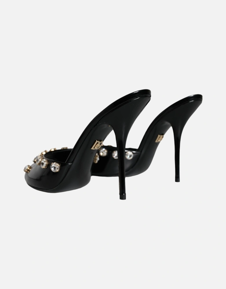 Embellished High Heel Sandals Women - Black