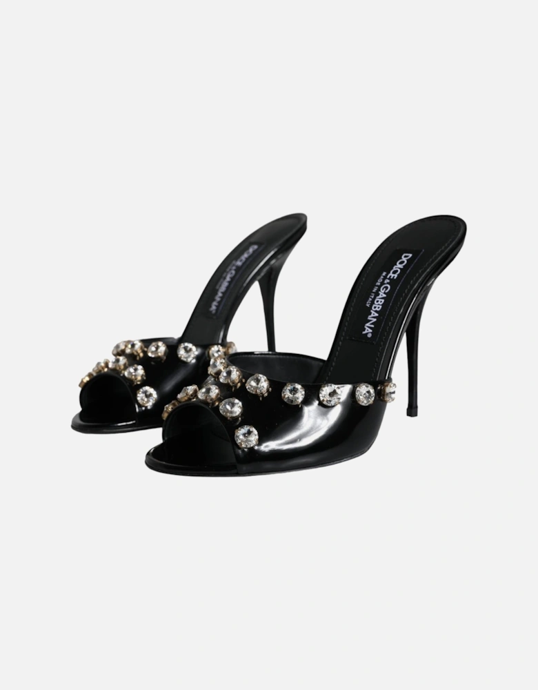 Embellished High Heel Sandals Women - Black