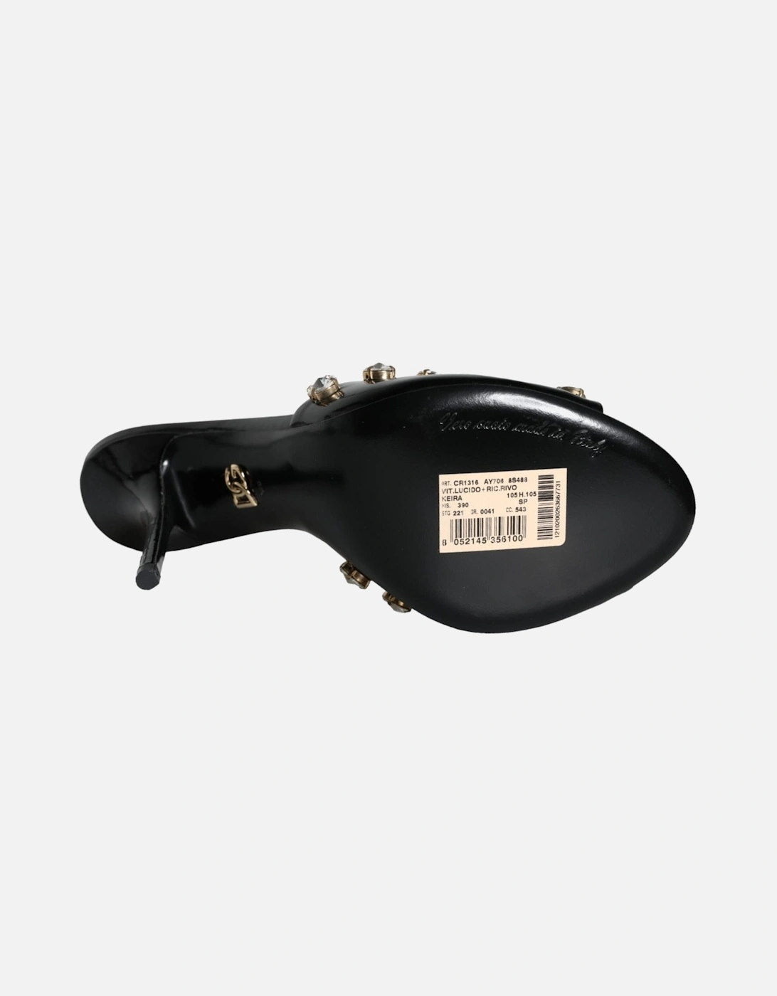 Embellished High Heel Sandals Women - Black