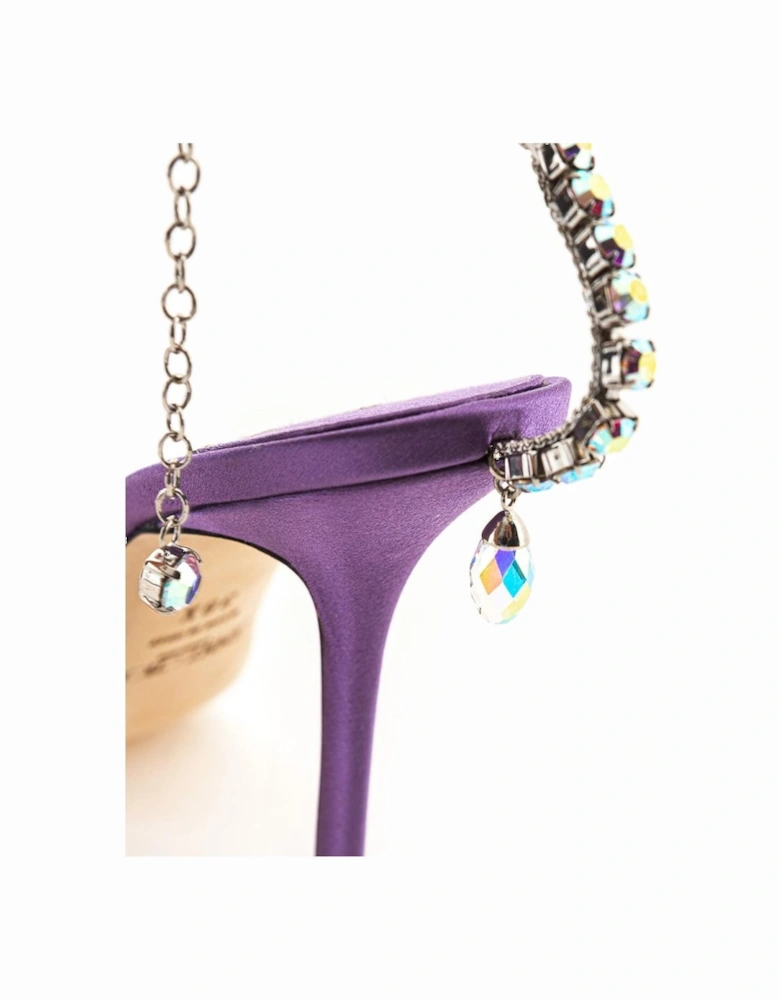 Purple Raso Sandal Women