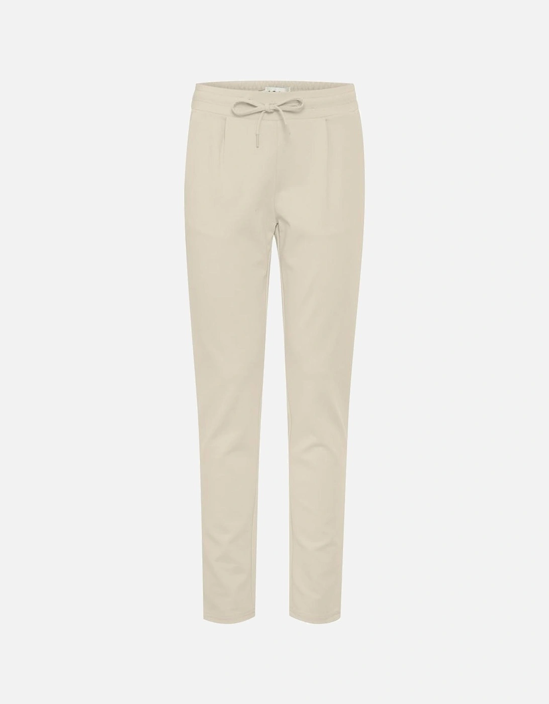Womens Cigarette Pants with Stretch Fabric - Beige Jeans, 6 of 5