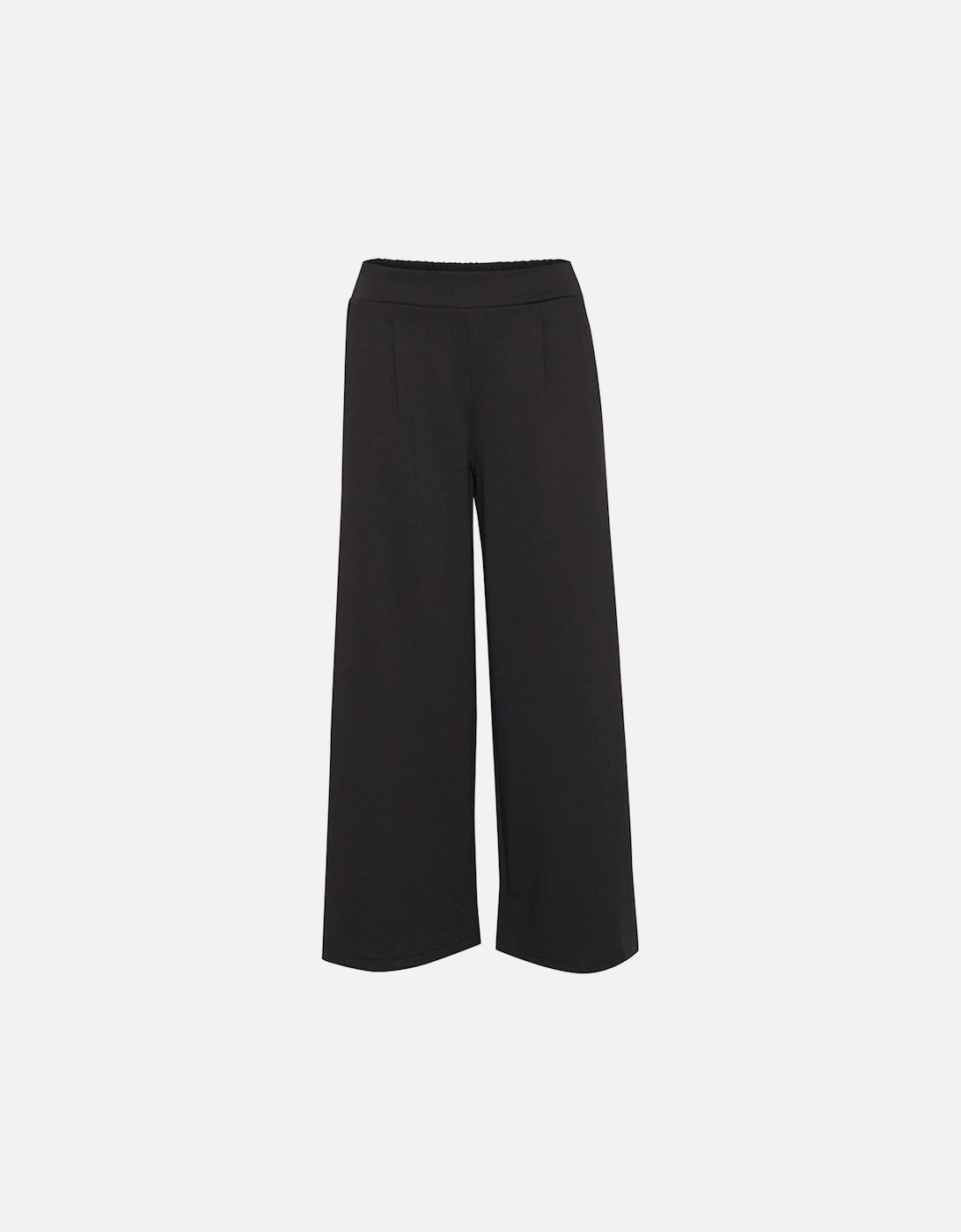 Womens Bootcut Pants with Recycled Polyester Blend - Black Jeans, 6 of 5