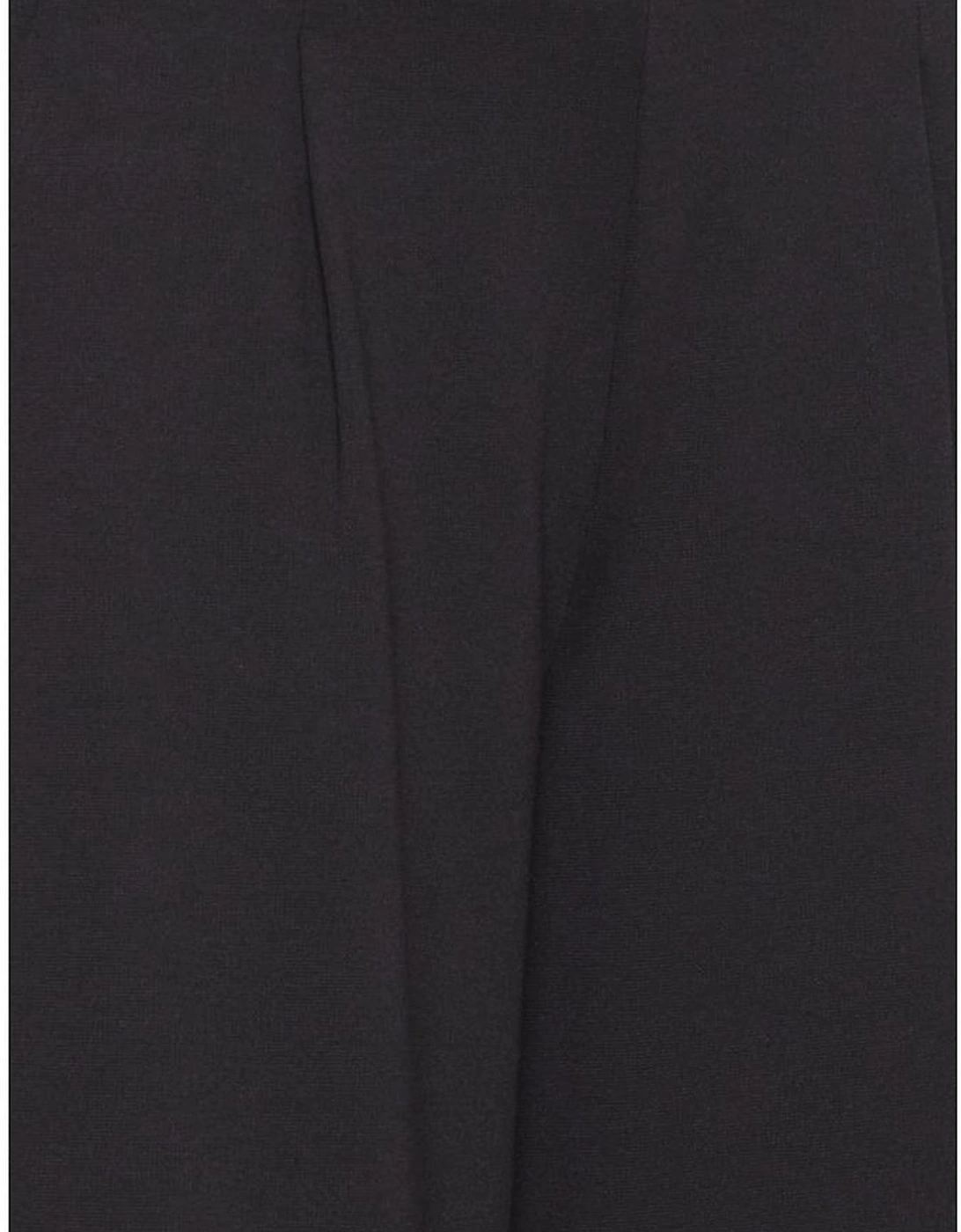 Womens Bootcut Pants with Recycled Polyester Blend - Black Jeans