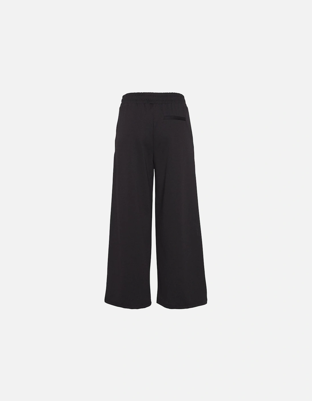 Womens Bootcut Pants with Recycled Polyester Blend - Black Jeans