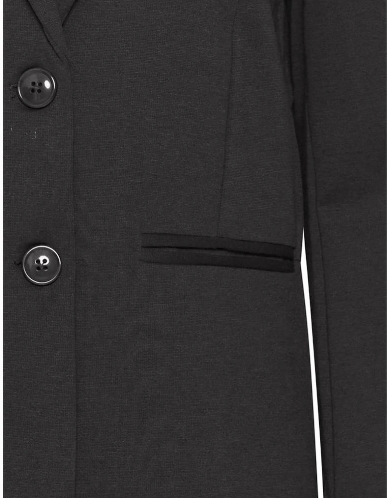 Recycled Blend Tailored Jacket Women - Black Suits
