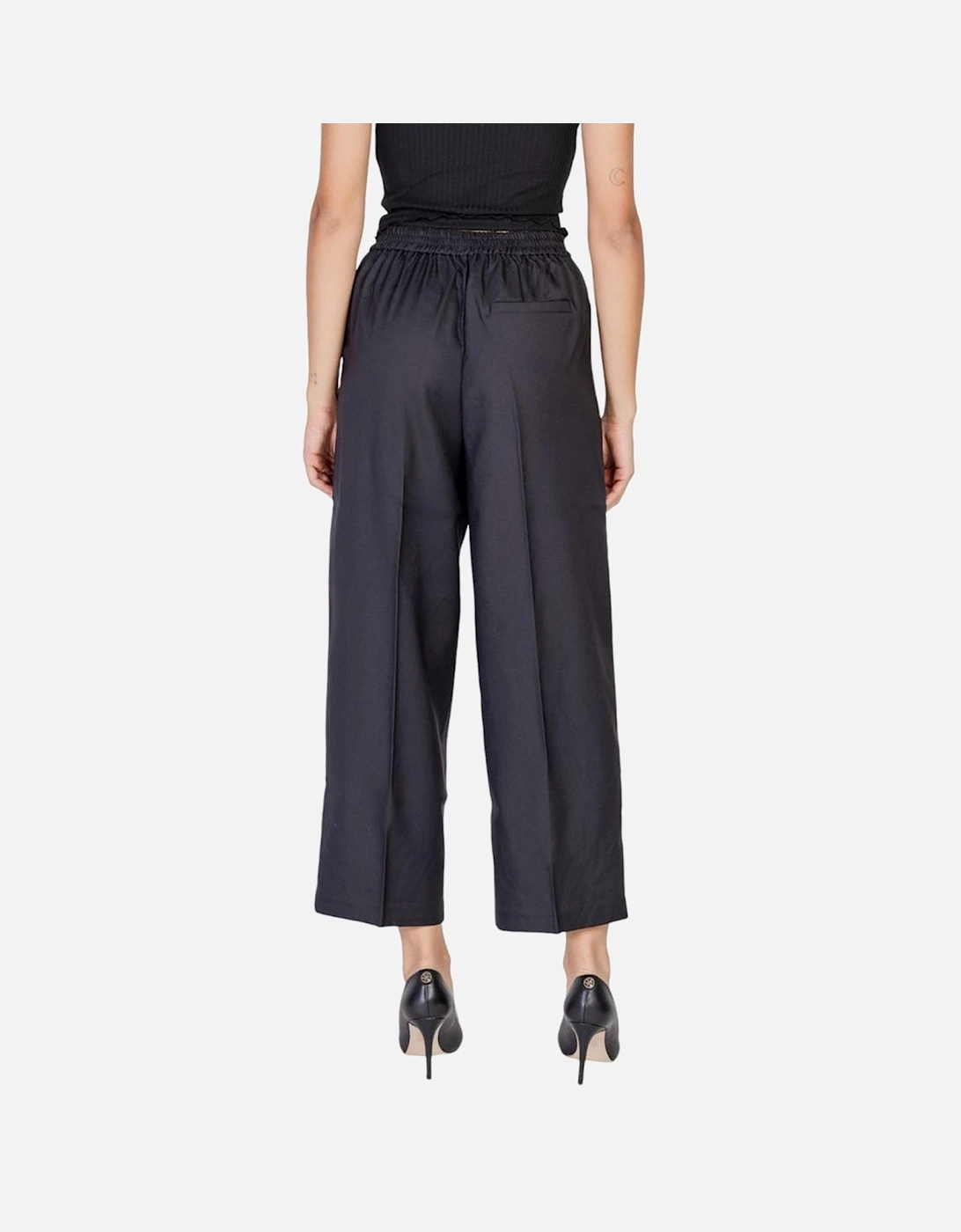 High-Waisted Tailored Pants Women - Black Jeans