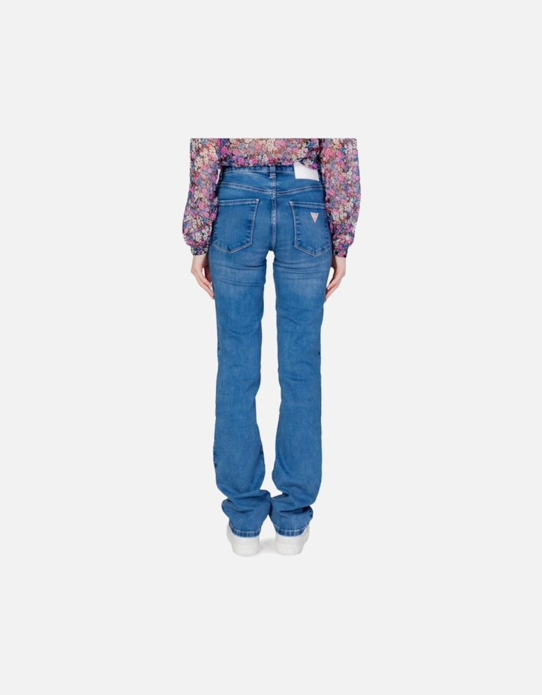 Organic Cotton Mom Jeans Women - Light Blue Jeans