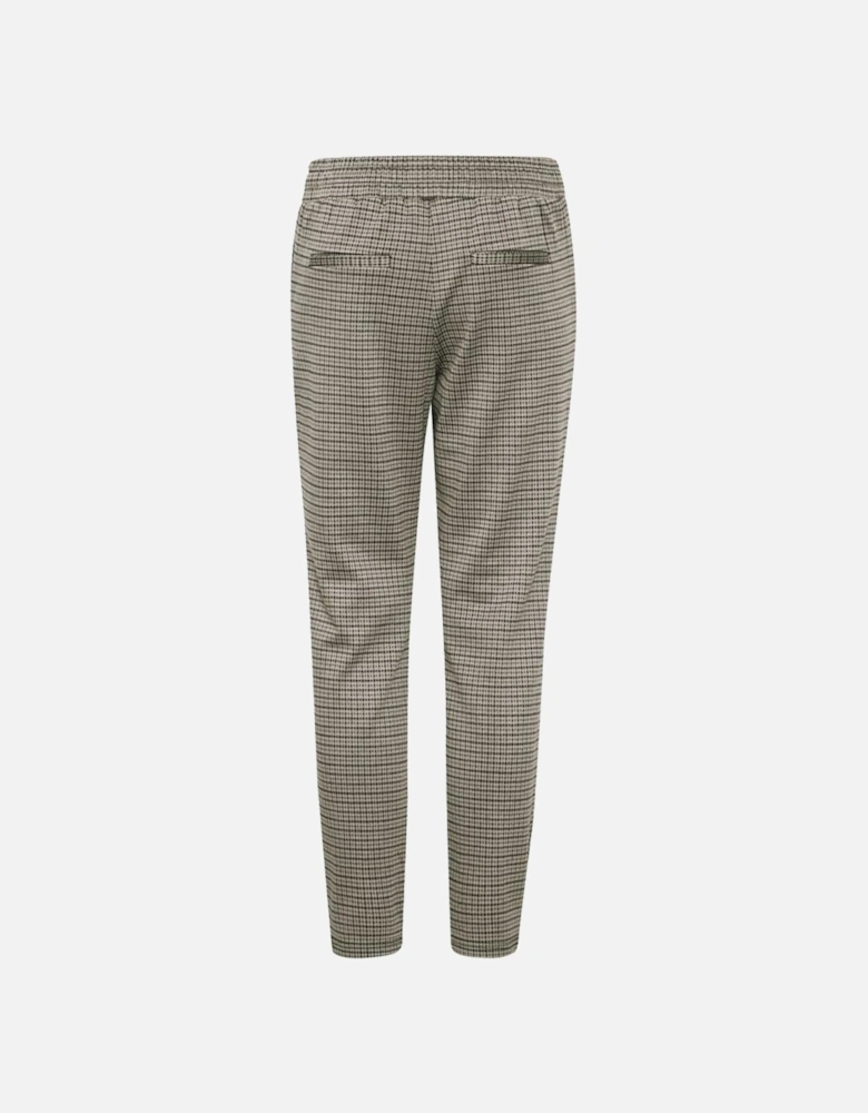 Cigarette Pants with Elastane Blend Women - Beige Jeans