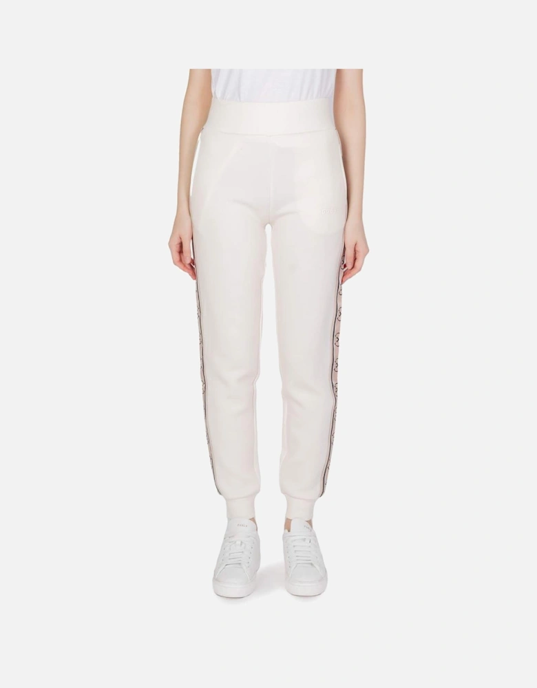 100% Cotton Womens Sport Pants - Cream Jeans