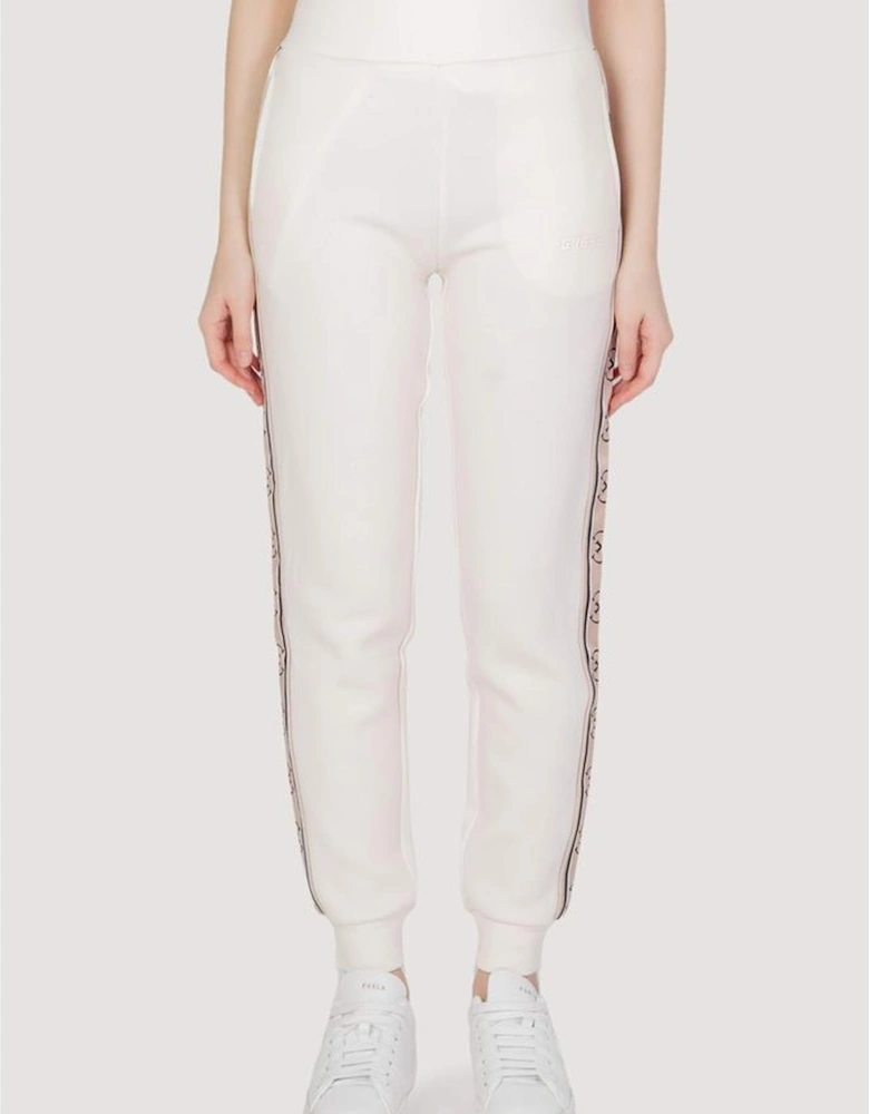 100% Cotton Womens Sport Pants - Cream Jeans