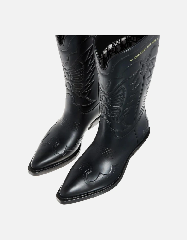 Black Leather Boot Women