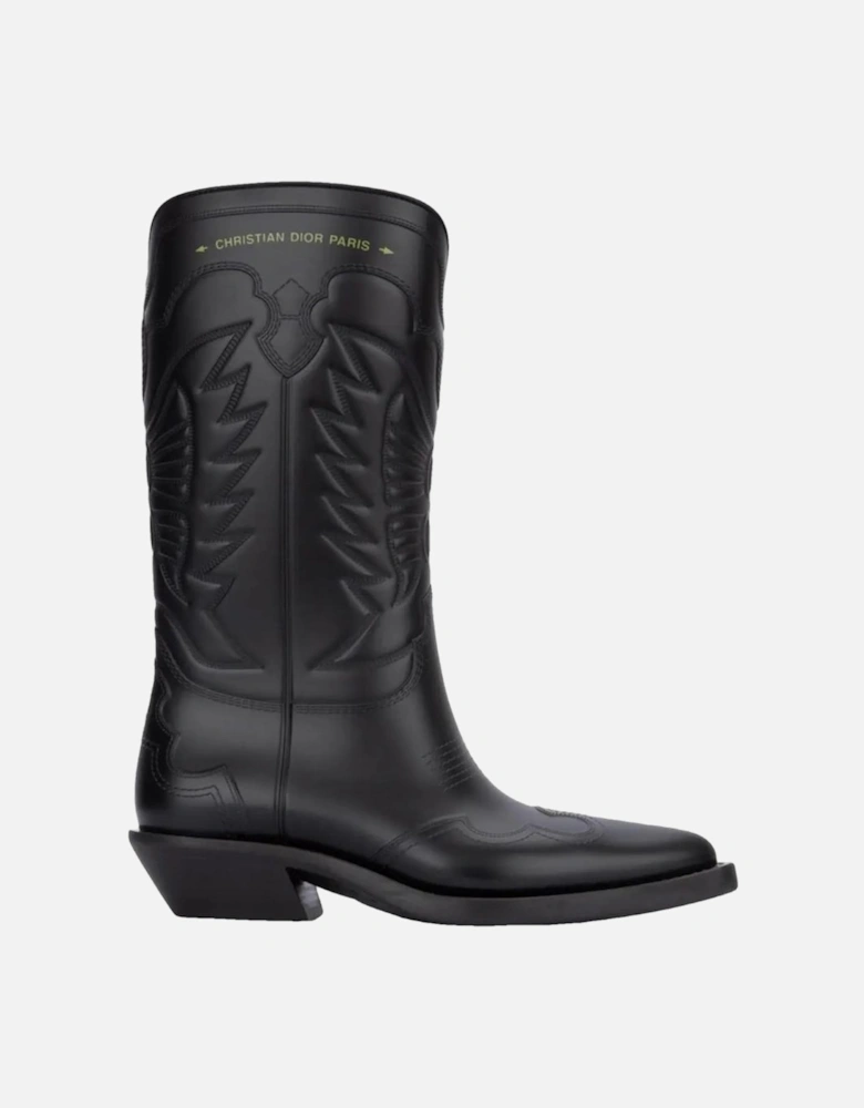 Black Leather Boot Women