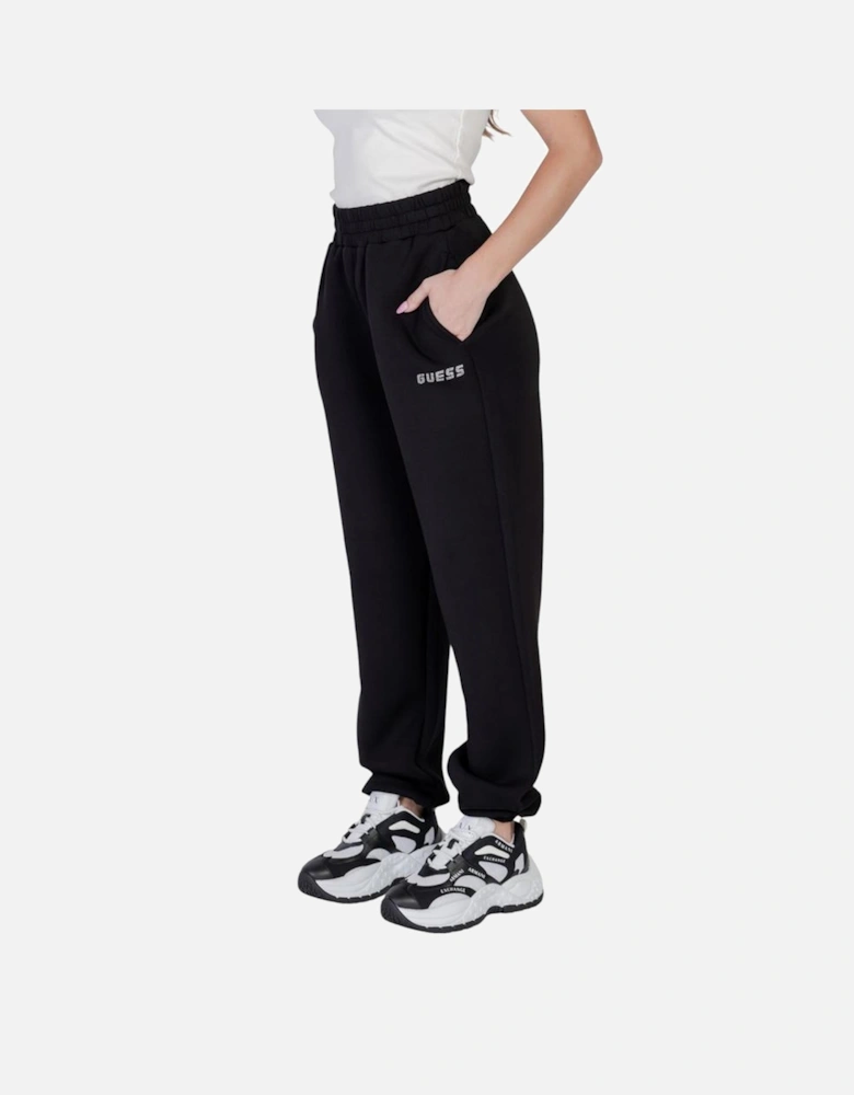 Stretch Viscose Blend Pants Women - Black Jeans