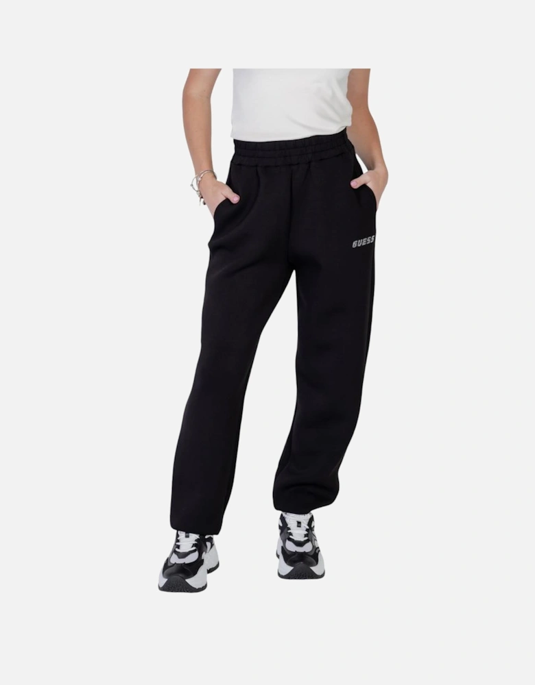 Stretch Viscose Blend Pants Women - Black Jeans