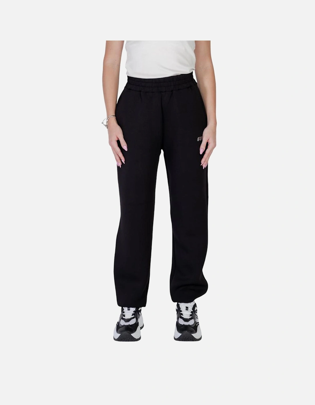 Stretch Viscose Blend Pants Women - Black Jeans