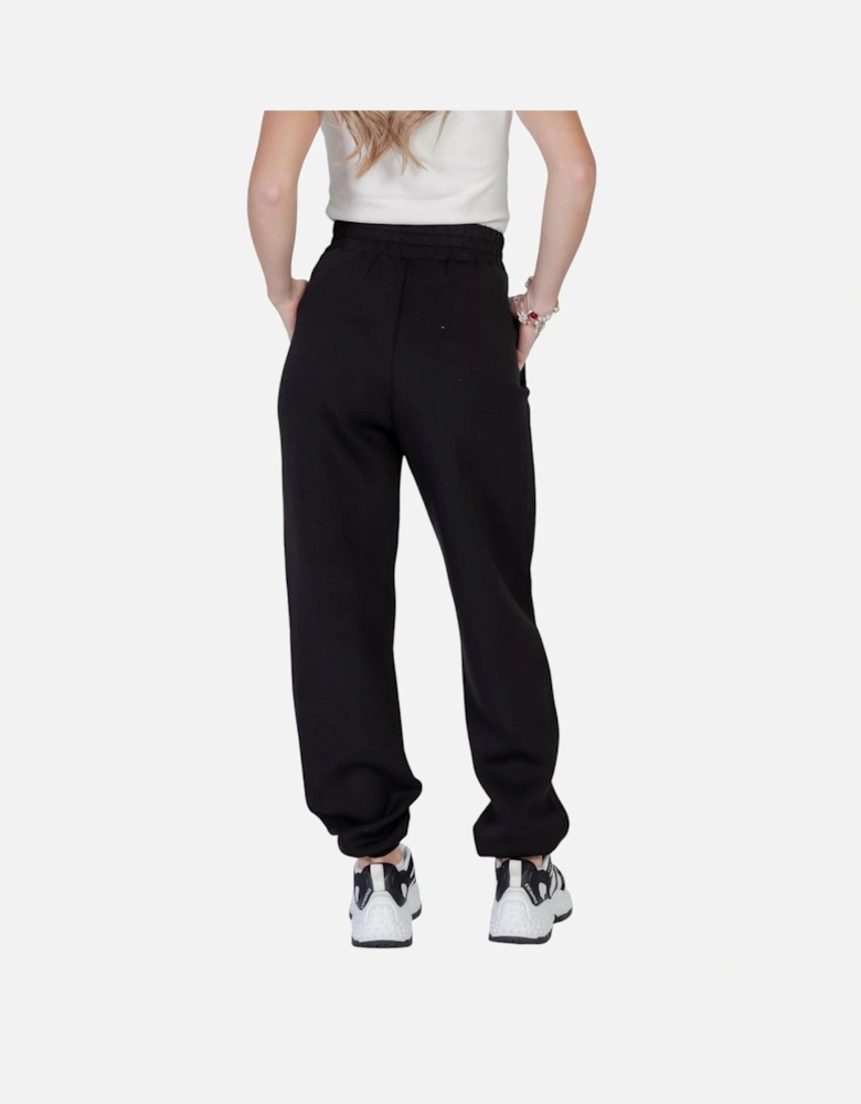 Stretch Viscose Blend Pants Women - Black Jeans