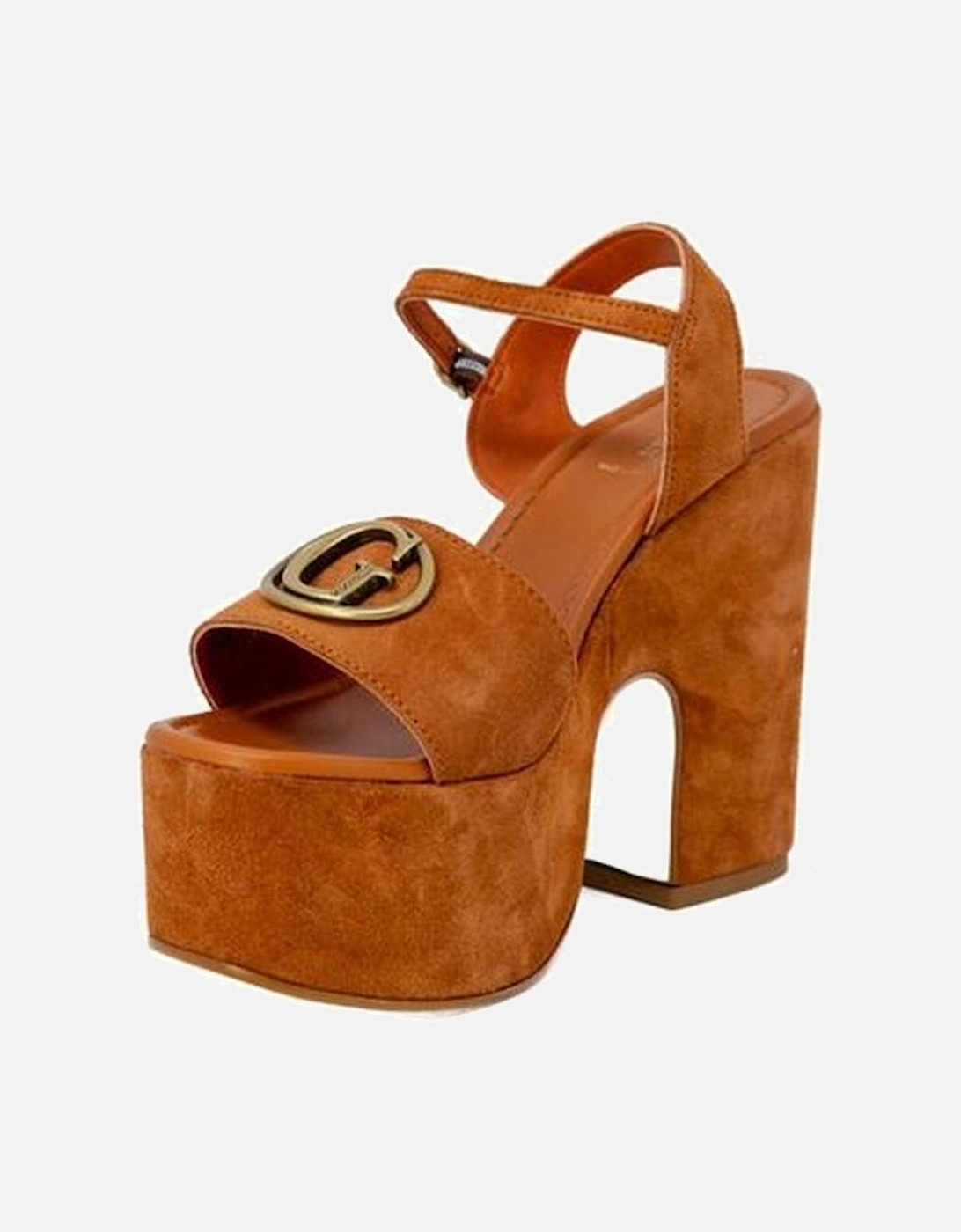 Brown Suede Pump Women