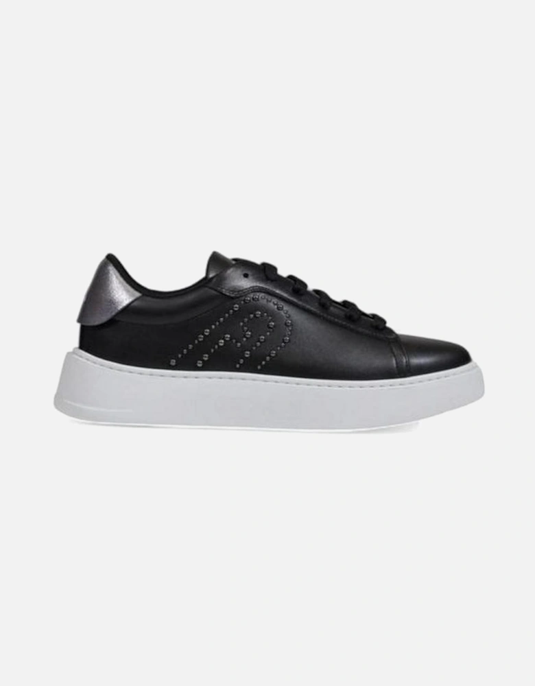 Black Polyethylene Sneaker Women