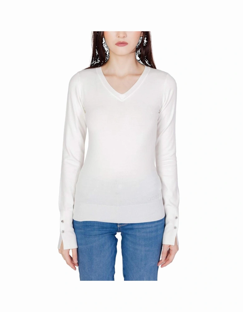 Cotton Jersey Top Women - White T-Shirts