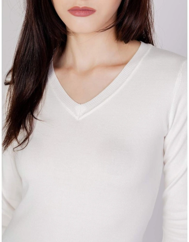 Cotton Jersey Top Women - White T-Shirts