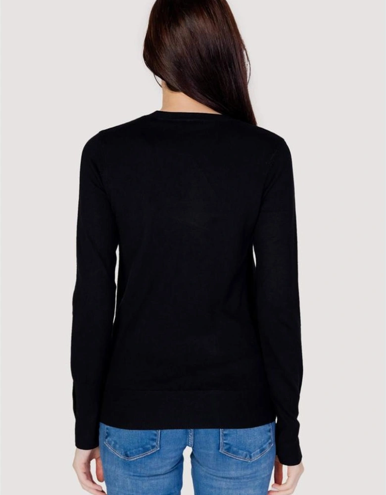Womens 100% Cotton Jersey - Black T-Shirts
