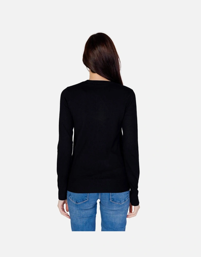 Womens 100% Cotton Jersey - Black T-Shirts