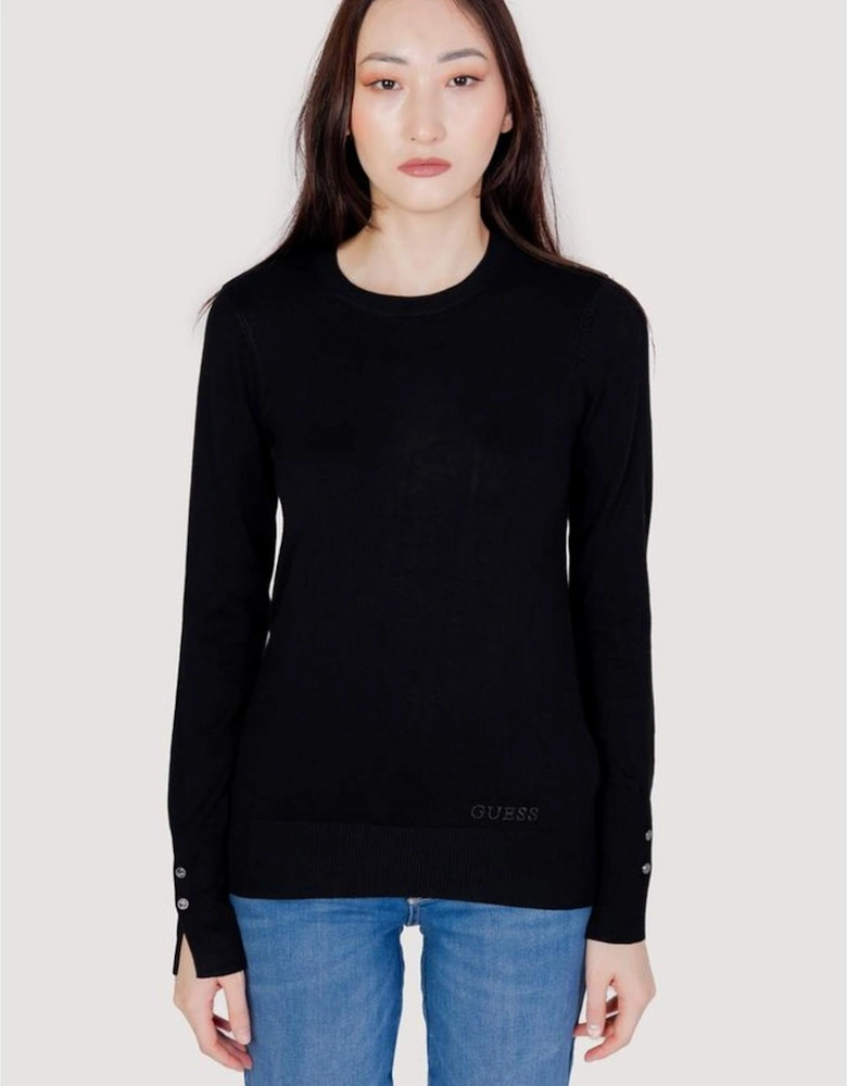 Womens 100% Cotton Jersey - Black T-Shirts