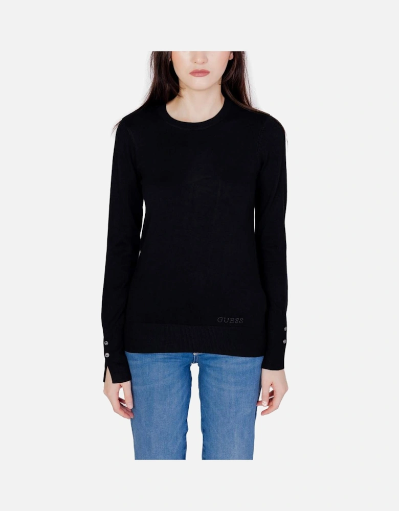 Womens 100% Cotton Jersey - Black T-Shirts