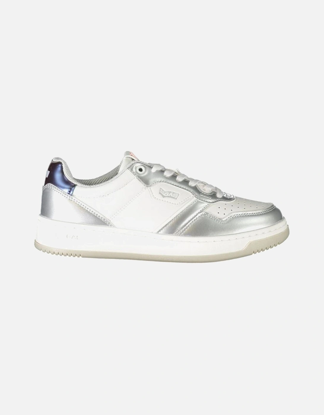 White Polyester Sneaker Women, 4 of 3