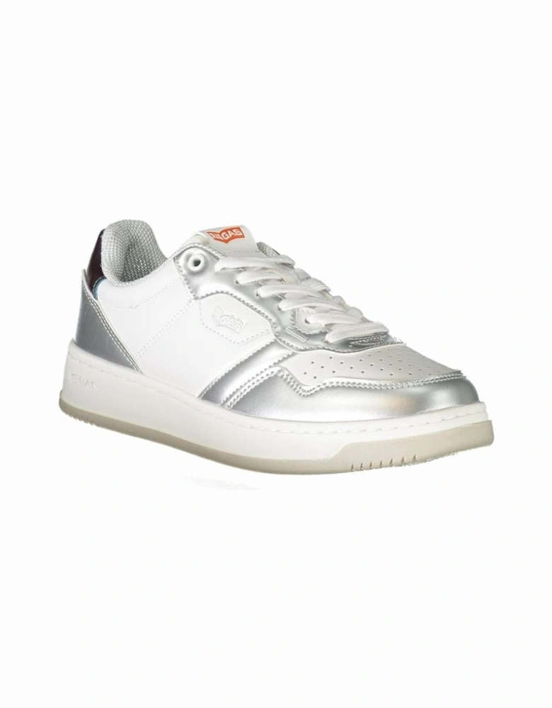 White Polyester Sneaker Women