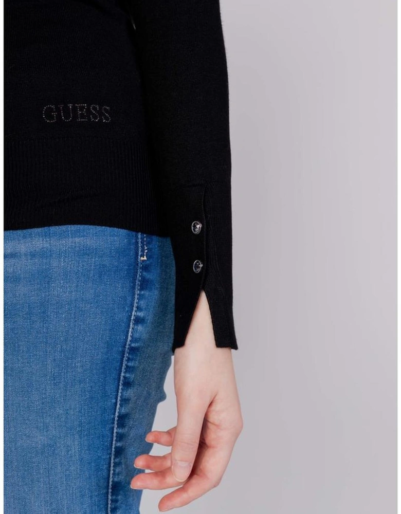 Womens 100% Cotton Jersey Top - Black T-Shirts