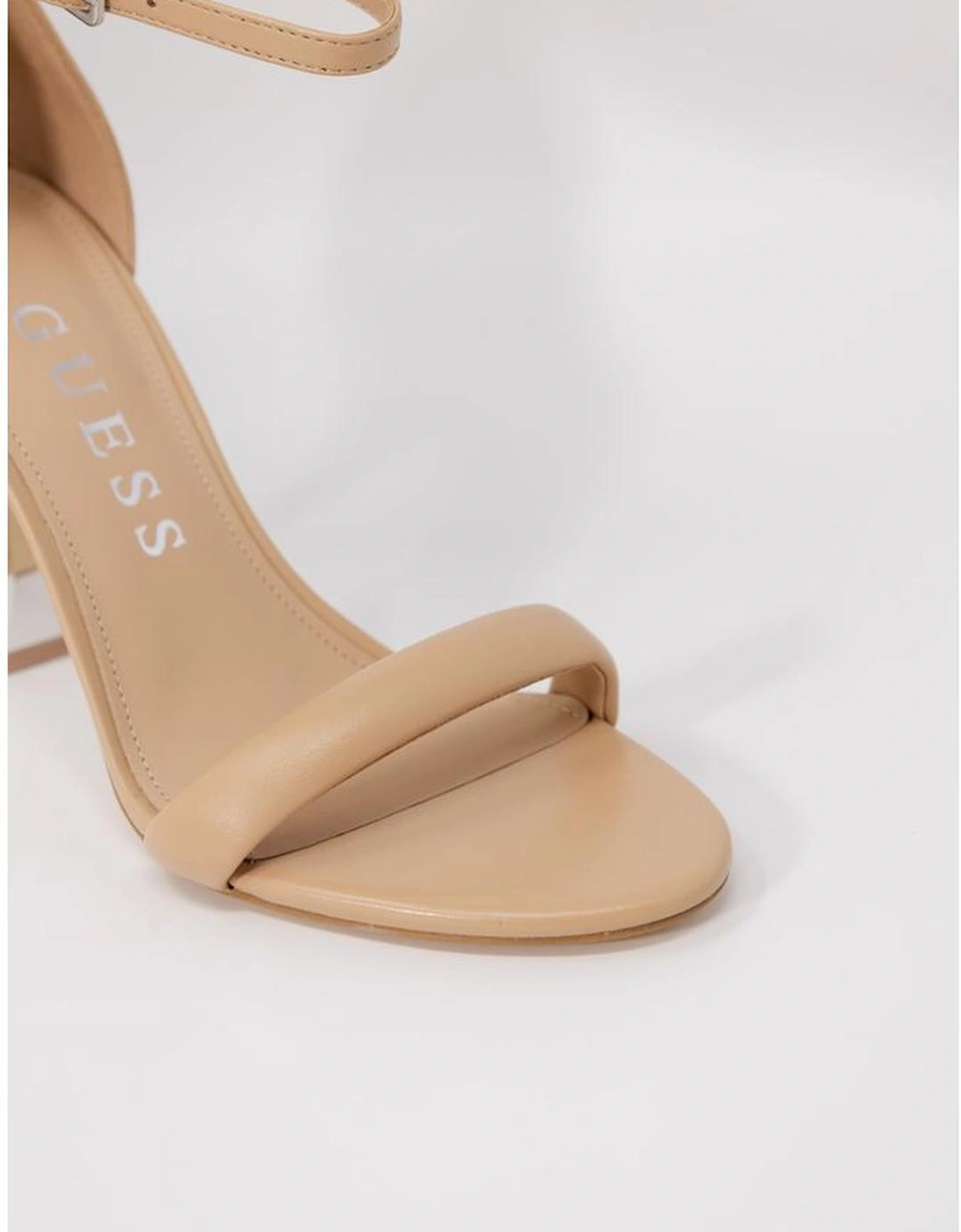 Beige Leather Pump Women