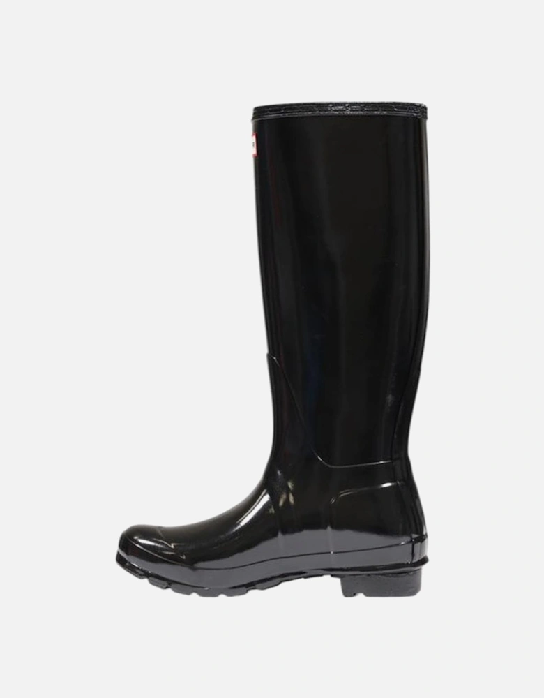 Black Recycled Polyester Boot Women