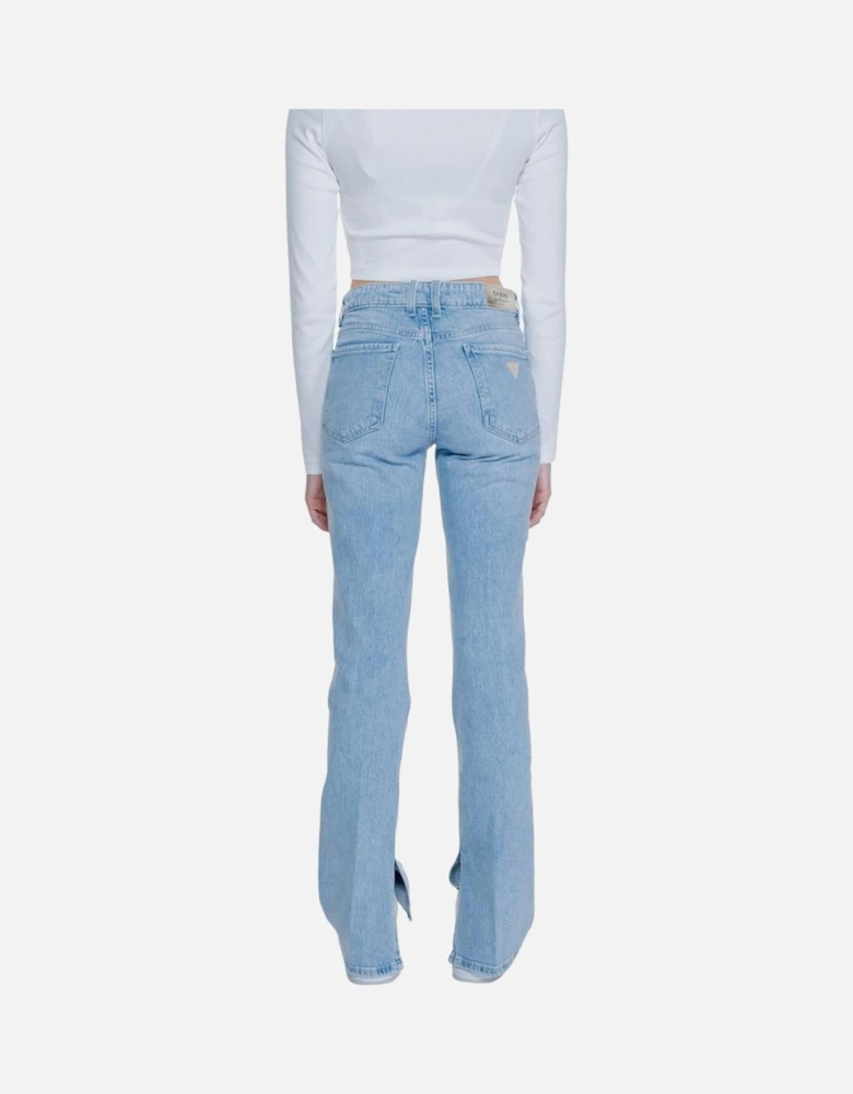High-Rise Stretch Denim Jeans Women - Light Blue Jeans