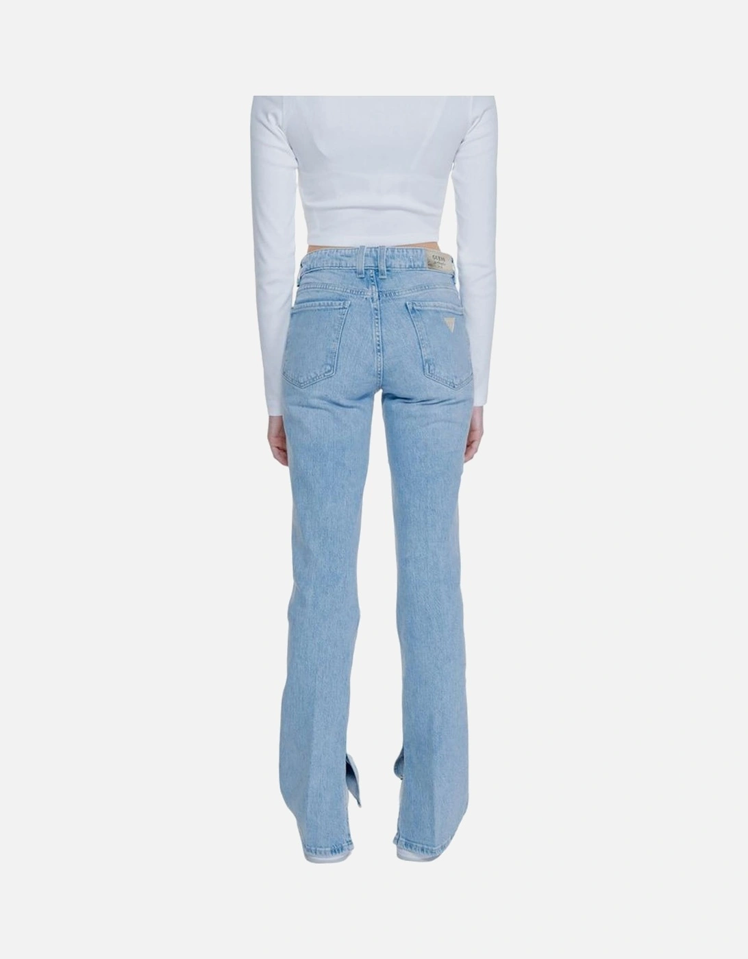 High-Rise Stretch Denim Jeans Women - Light Blue Jeans